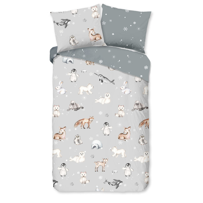 Flanel kinderdekbedovertrek Cira - 140x220 + 60x70 cm