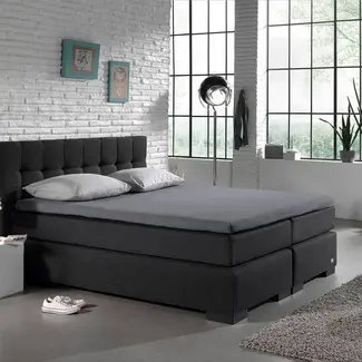 Dreamhouse Topper hoeslaken - katoen - grijs