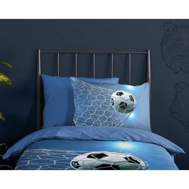 Dekbedovertrek Goal - microvezel - 140x220 + 60x70 cm