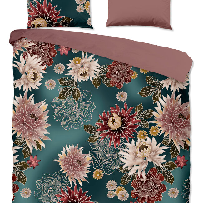 Dekbedovertrek May bloemen - Microvezel