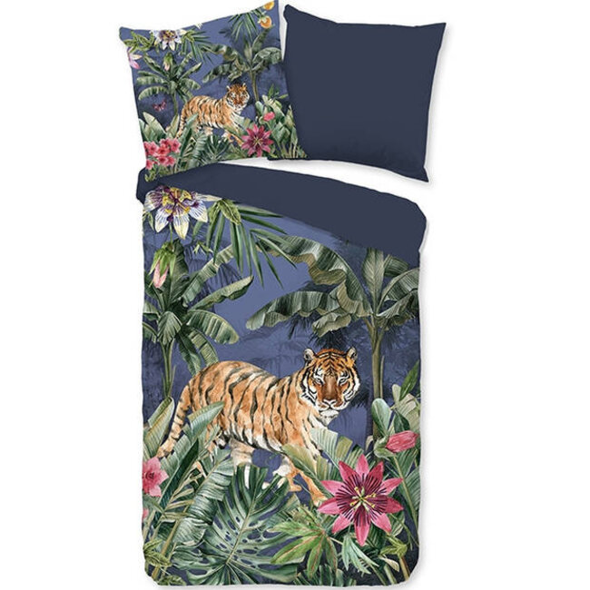 Microvezel dekbedovertrek Kane tijger