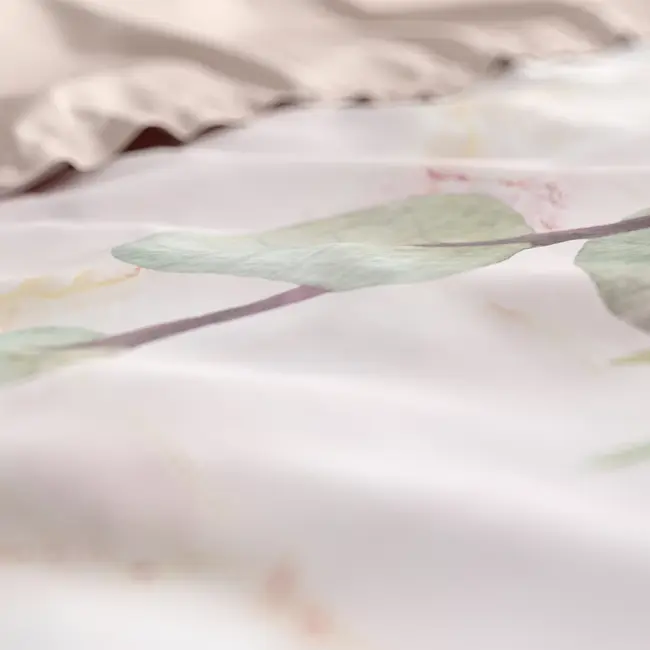 Katoen satijn dekbedovertrek Minzy