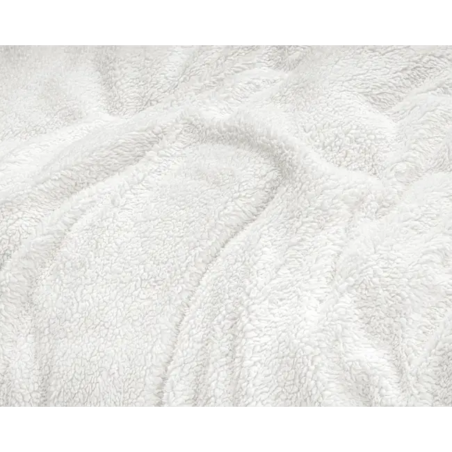 Teddy dekbedovertrek onderkant microvezel - wit