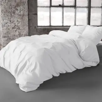 ZENsation Microvezel dekbedovertrek Satin point - wit