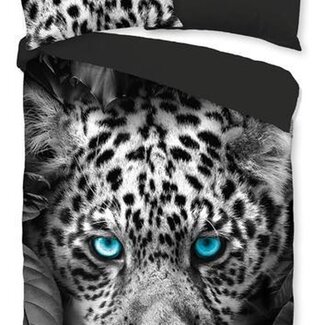 Pure Dekbedovertrek Panther blue eyes - Microvezel