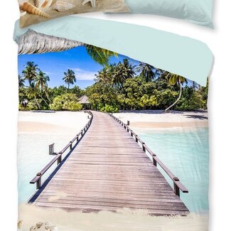 Pure Dekbedovertrek Tropical beach - Microvezel