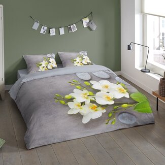 Pure Microvezel dekbedovertrek Orchidee