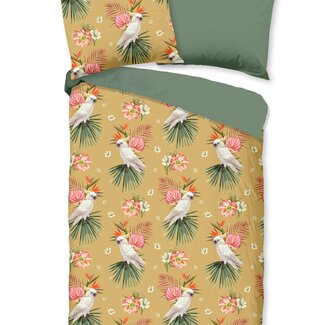 Pure Dekbedovertrek Geelkuifkaketoe - Microvezel