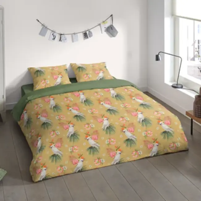 Dekbedovertrek Geelkuifkaketoe - Microvezel
