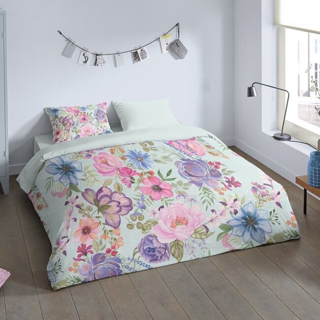 Dekbedovertrek Lucy - Microvezel - Lits-jumeaux (240x220 + 2st 60x70cm)