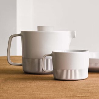 Marc O'Polo Marc O'Polo Moments mok 9 cm -  Chalk white