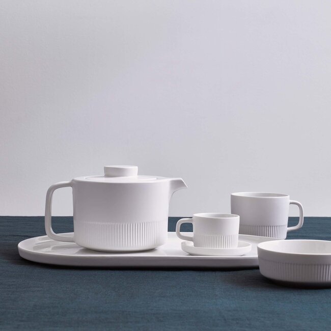 Marc O'Polo Moments mok 9 cm -  Chalk white