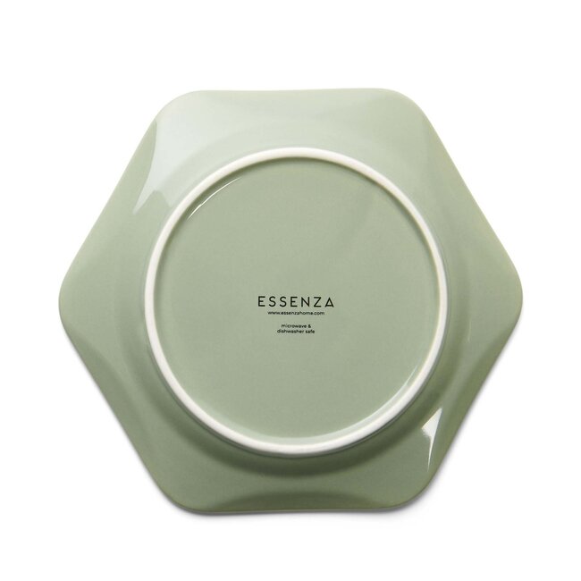Essenza Sculpture gebaksbord - Stone green