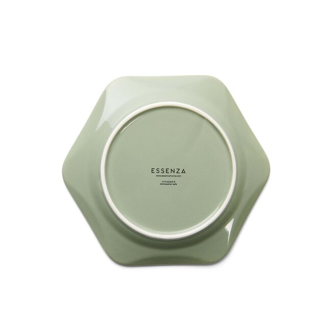 Essenza Sculpture gebaksbord - Stone green