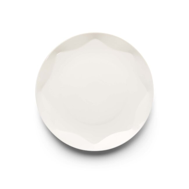 Essenza Sculpture ontbijtbord - Off-white