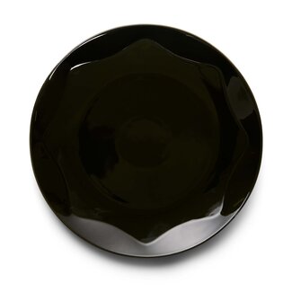 Essenza Essenza Sculpture dinerbord - Donkergroen