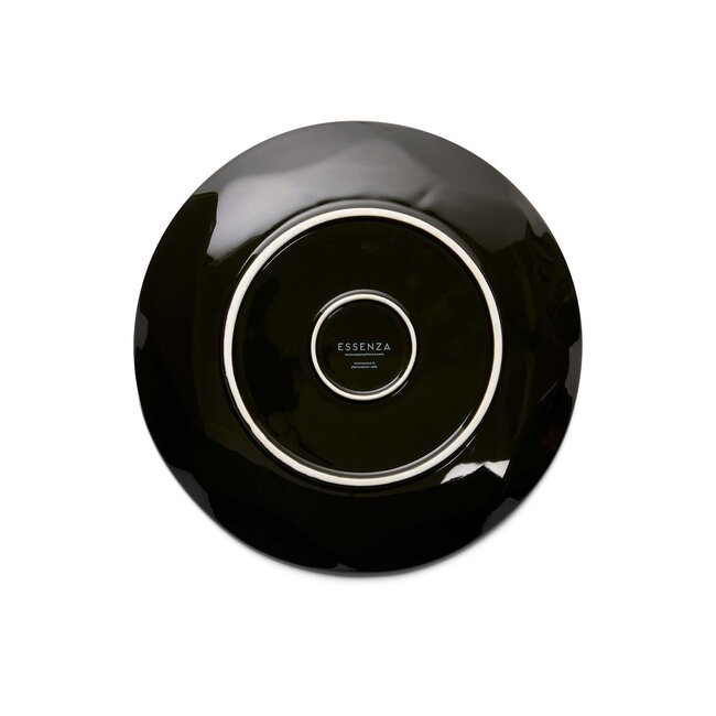 Essenza Sculpture dinerbord - Donkergroen