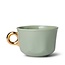 Essenza Galerij koffiekop & schotel - Groen