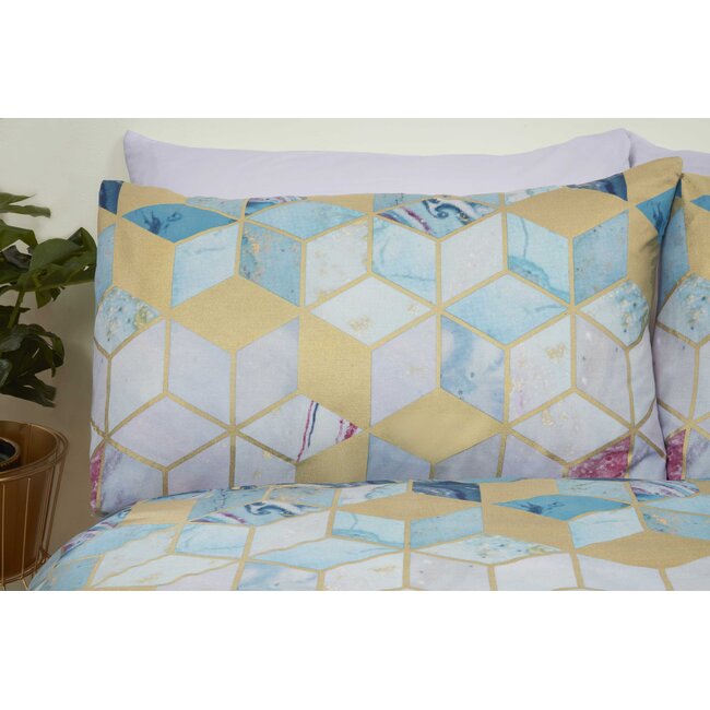 Polykatoen dekbedovertrek Quartz