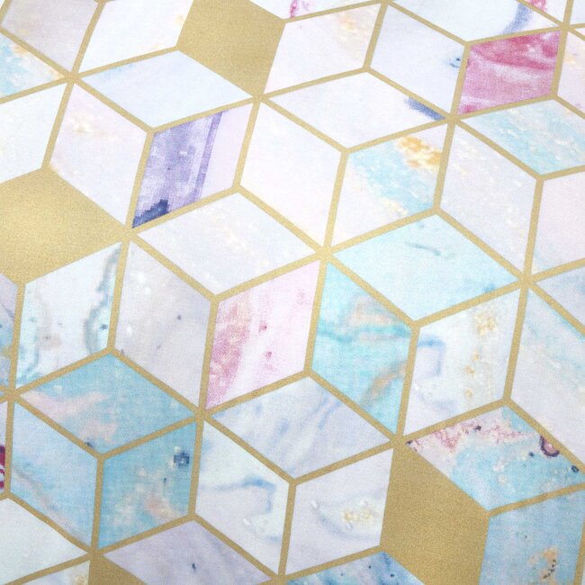 Polykatoen dekbedovertrek Quartz