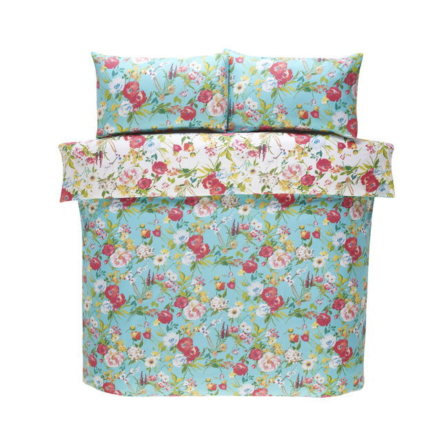 Microvezel dekbedovertrek Ashbourne  duck egg