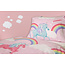 Ledikant My little unicorn dekbedovertrek - katoen - 100x140 + 40x60 cm