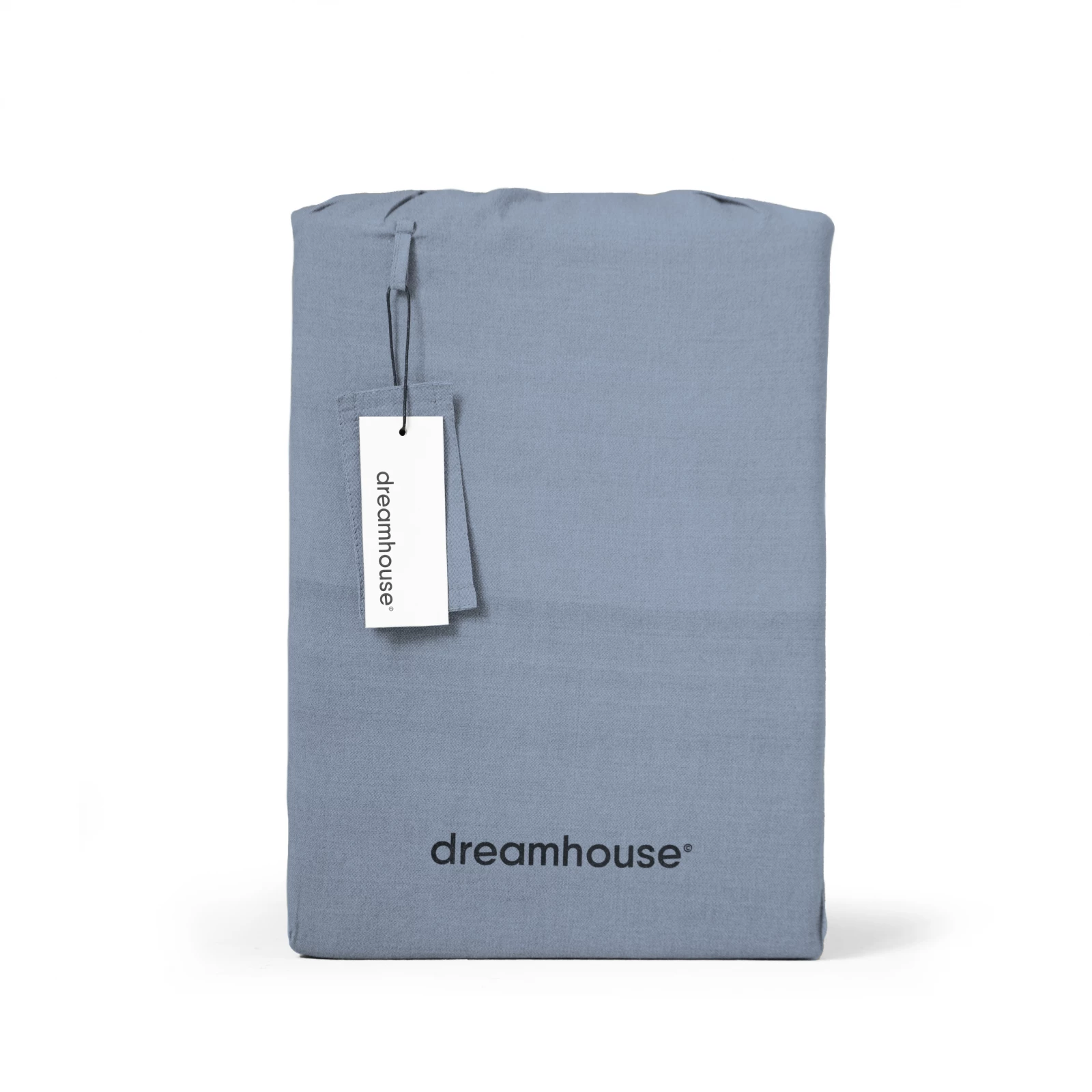 Dreamhouse dekbedovertrek Stone washed - blauw - katoen