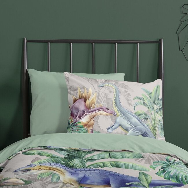 Katoen dekbedovertrek Century - 140x220 + 60x70 cm