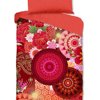 HiP Katoensatijn dekbedovertrek Yuki