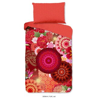 HiP Katoensatijn dekbedovertrek Yuki