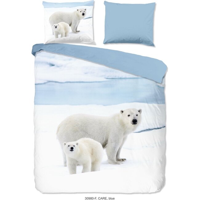 Flanel dekbedovertrek Care