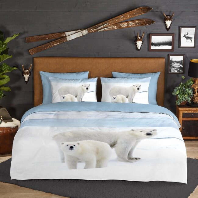 Flanel dekbedovertrek Care