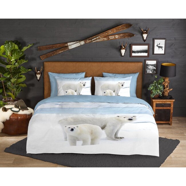 Flanel dekbedovertrek Care