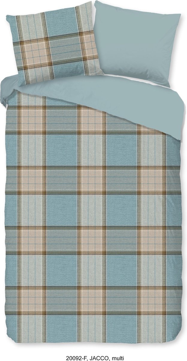 Flanel dekbedovertrek Jacco