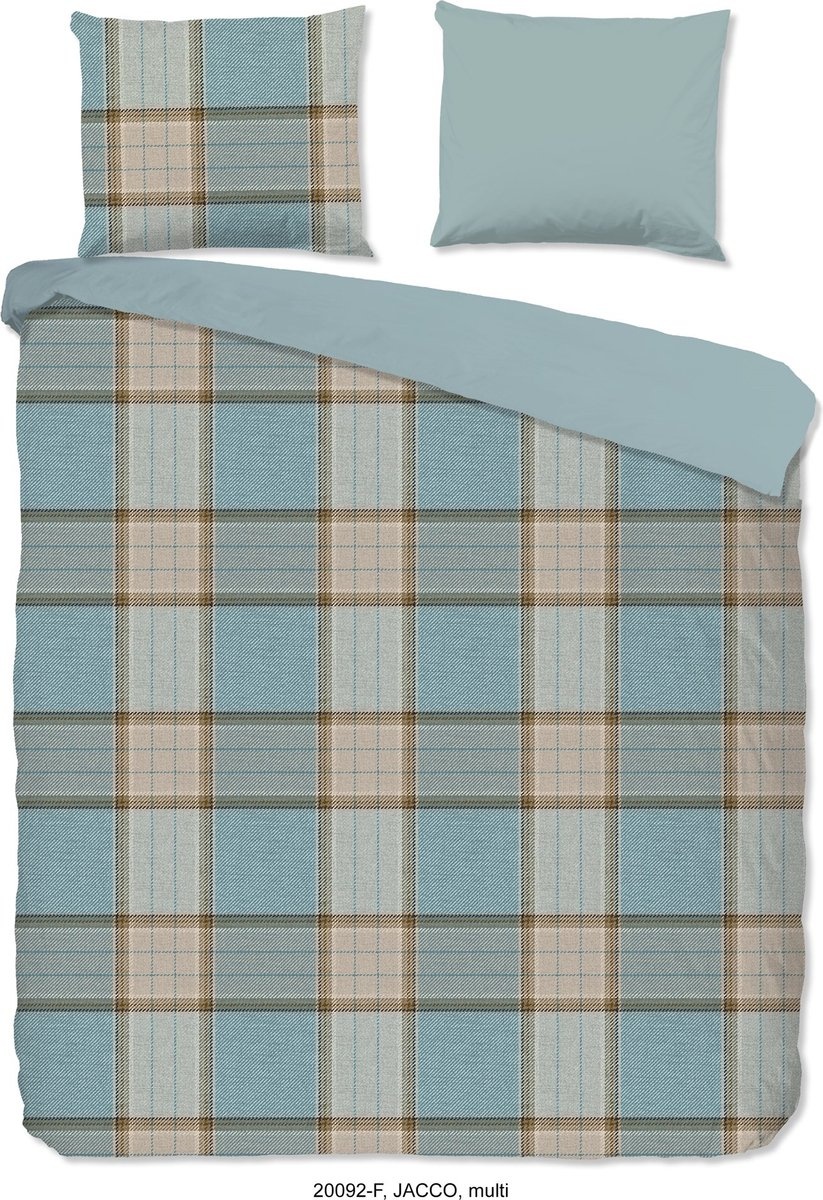 Flanel dekbedovertrek Jacco