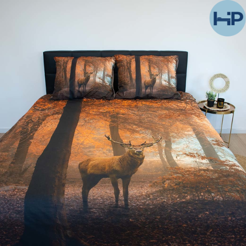 Decoware dekbedovertrek Autumn Deer - katoen renforce