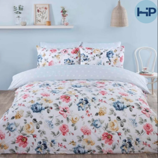 Polykatoen dekbedovertrek Emilia