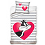 Disney & Licentie Penelope Pussycat &  Pepe Le Pew  dekbedovertrek - eenpersoons