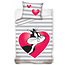 Disney & Licentie Penelope Pussycat &  Pepe Le Pew  dekbedovertrek - eenpersoons