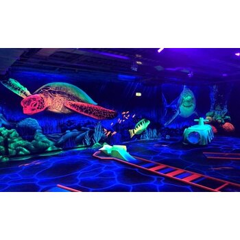 Glow in the dark dekbedovertrek