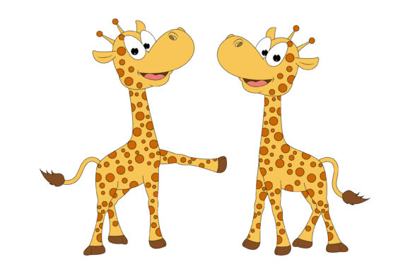 Giraffe dekbedovertrek