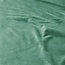 Velvet dekbedovertrek ruffles - groen