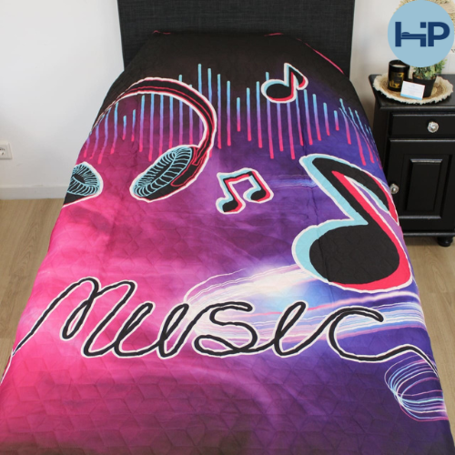 Bedsprei Music 170x210 cm