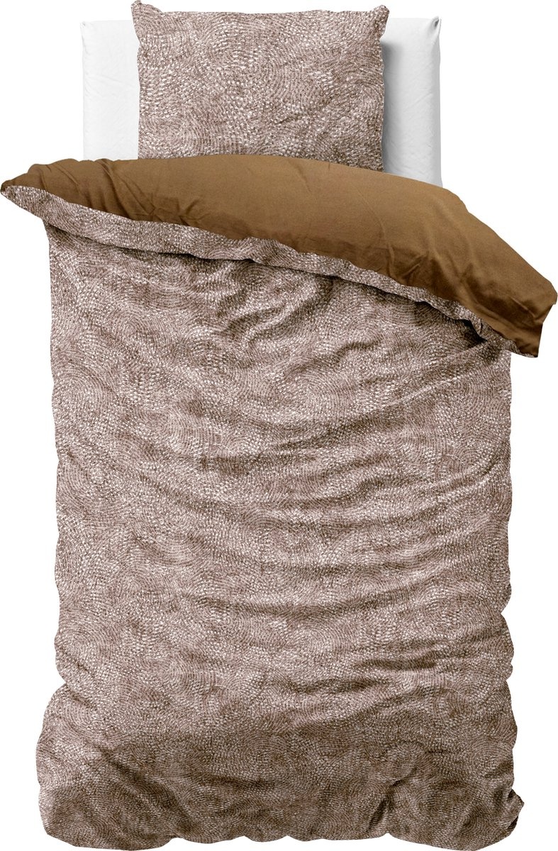 Dreamhouse dekbedovertrek Aria bruin - signature velvet