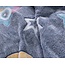 Teddy Fleece kinderdekbedovertrek - Glow in the dark - Owl  - Blauw - 140x220 + 60x70 cm