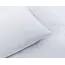 Katoen percale dekbedovertrek Waffle - wit
