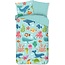 Katoen kinderdekbedovertrek Ocean - 140x220 + 60x70 cm
