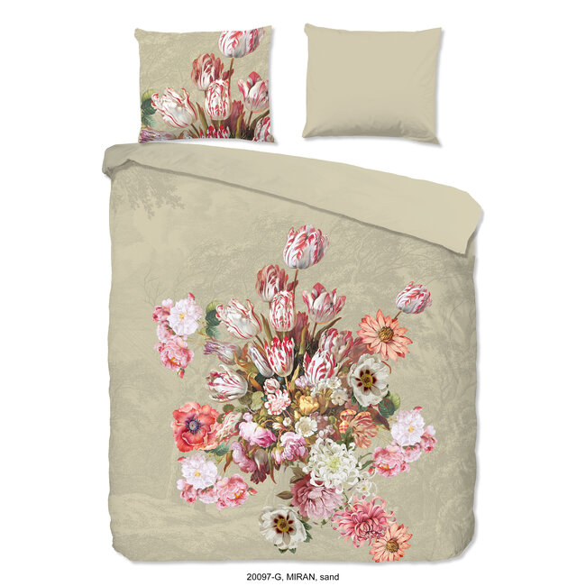 Katoen dekbedovertrek Miran