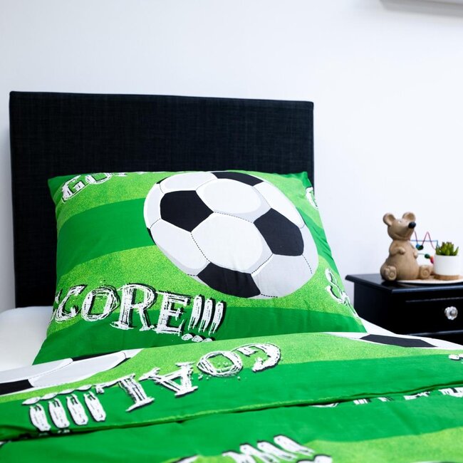 Peuter dekbedovertrek Goal - katoen - 120x150 + 40x60 cm