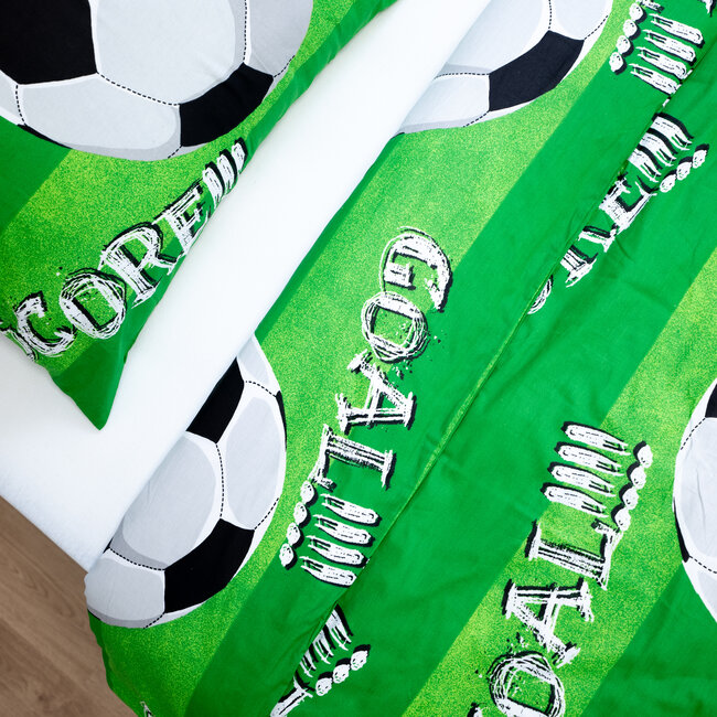 Peuter dekbedovertrek Goal - katoen - 120x150 + 40x60 cm